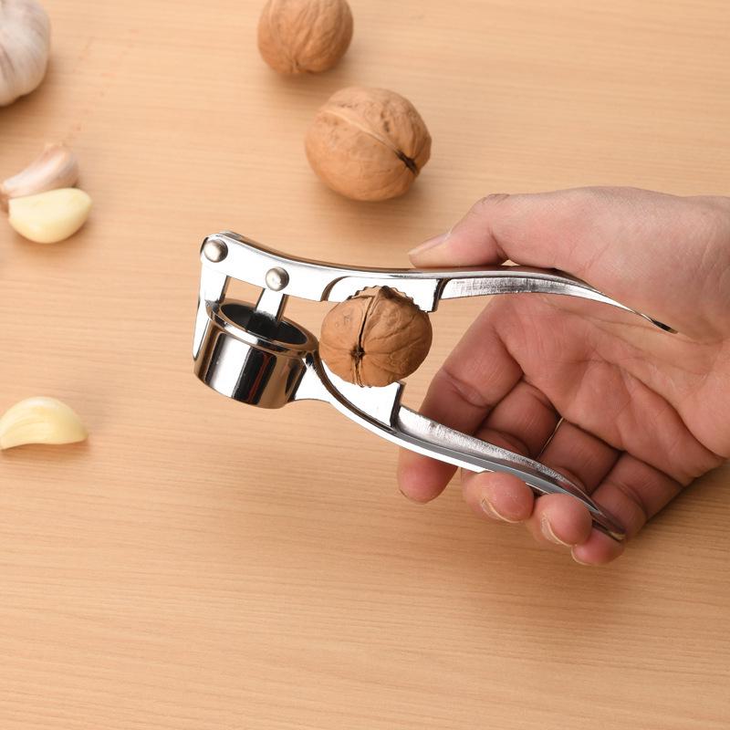 Multi-functional Aluminum Stainless Steel Garlic Press & Mincer