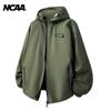 Куртка-ветровка с капюшоном в американском ретро-стиле NCAA