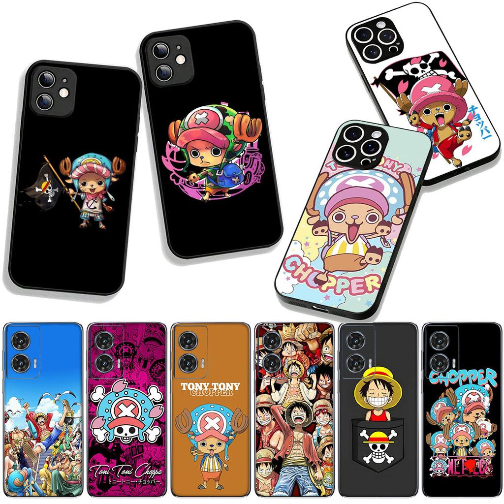 Phone Cover Tony Chopper Luffy One Piece Casing for Apple iPhone 16 15 14 Plus 13 12 Mini 17 Pro Max + ProMax 16E Air 15+ Case