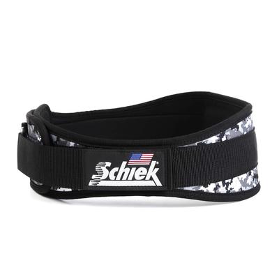 Пояс для тяжелой атлетики Schiek 4004 Цифровой камуфляж Японский (Официальный продукт) (XS 61см-71см)