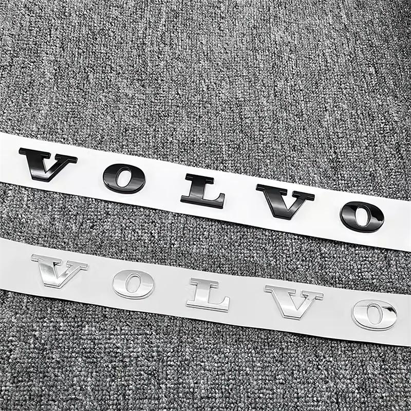 For Volvo Xc60 Xc90 V40 V60 S60 V50 V90 S80 C40 XC40 V70 XC70 C30 C70 Rdesign Volvo Car Letter Badge Auto Trunk Metal Stickers