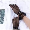 Summer Uv-proof Driving Gloves JK Mesh Fishnet Gloves Lace Full Finger Girls Lace Fashion Gloves Hand Cosplay Gloves