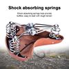 Vintage Mountain Bike Saddle with Shock Absorbing Springs, Ergonomic Wide Design for   Standard Posts, Crafted with   Lasting Comfort and R