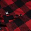 EXTRAORDINARY Shirring Check Shirt Red