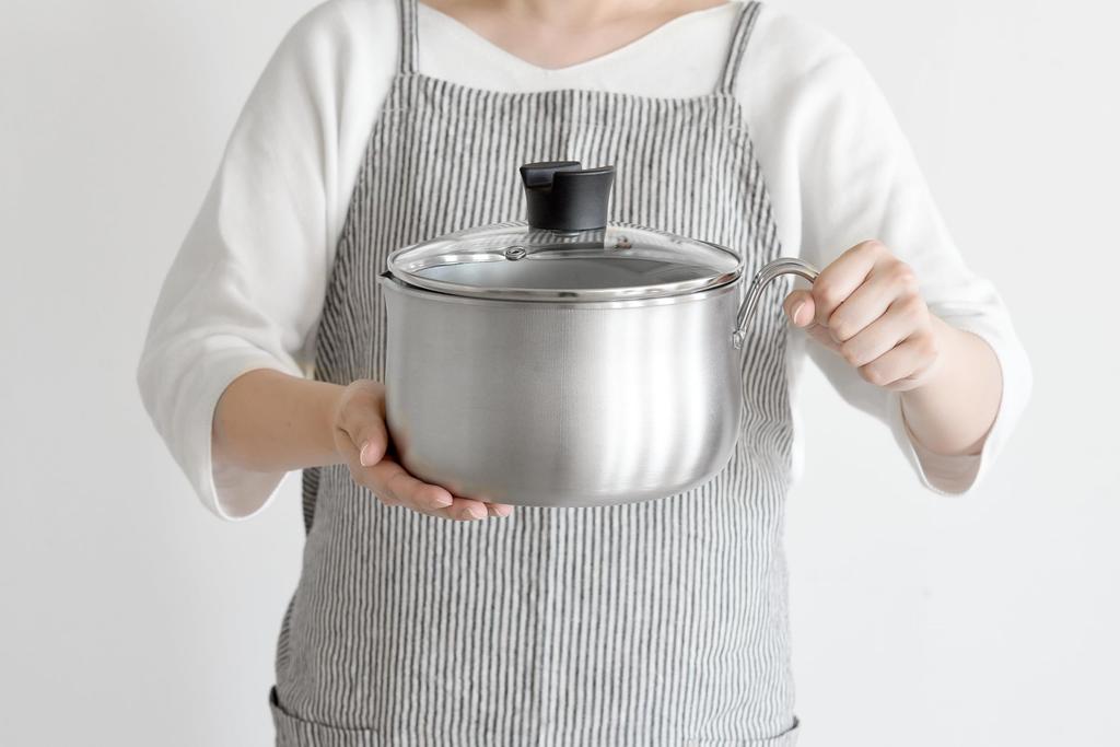 Индукционная плита Ernest и рисоварка с молоком из нержавеющей стали, любимый бренд крупных ресторанов, многофункциональная кастрюля, совместимая, 18 см, 2,9 л, 8 режимов