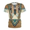Unisex Indian Style 3D Print T-shirts Summer Male Tops Short Sleeve Fashion Casual Oversized Tees