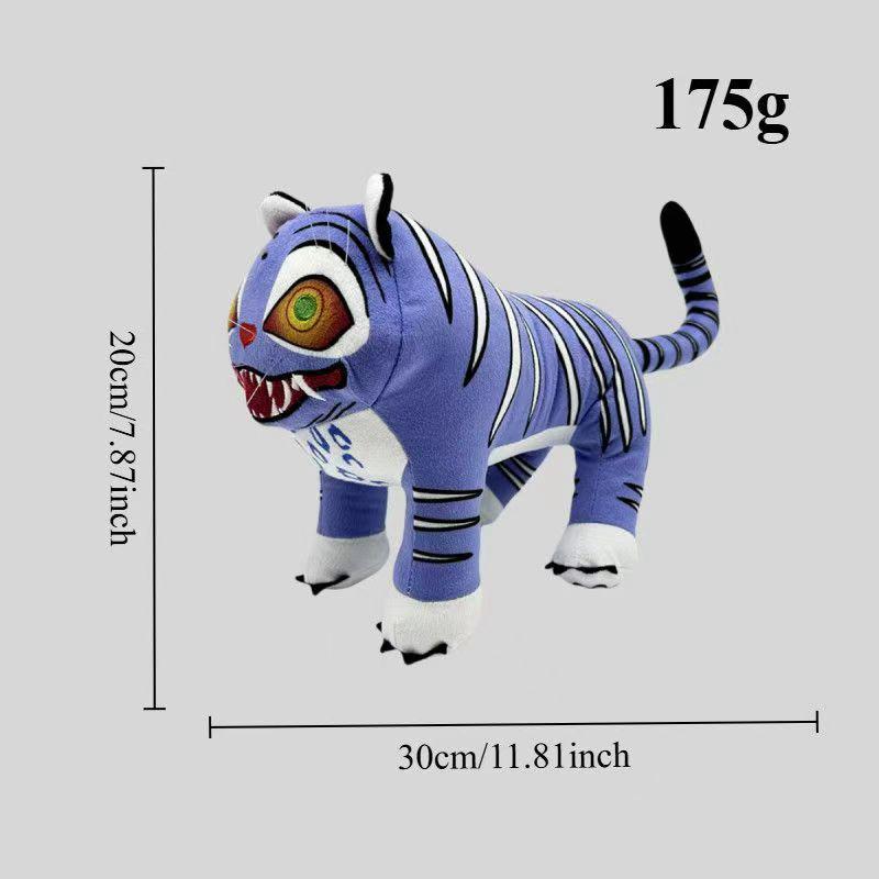 Demon Hunter Girl Group Plush: Black & White Chicken Tiger Doll