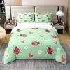 Love Comforter Set Queen King Full Size Heart Shaped Bedding Sets Full for Teen Girls Women Men Boys 3 Piece with 2 Pillow Shams