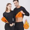 Golden Velvet Thermal Underwear for Men & Women: Thickened, Single Layer, Cold-Proof Autumn Suit for Adults & Couples