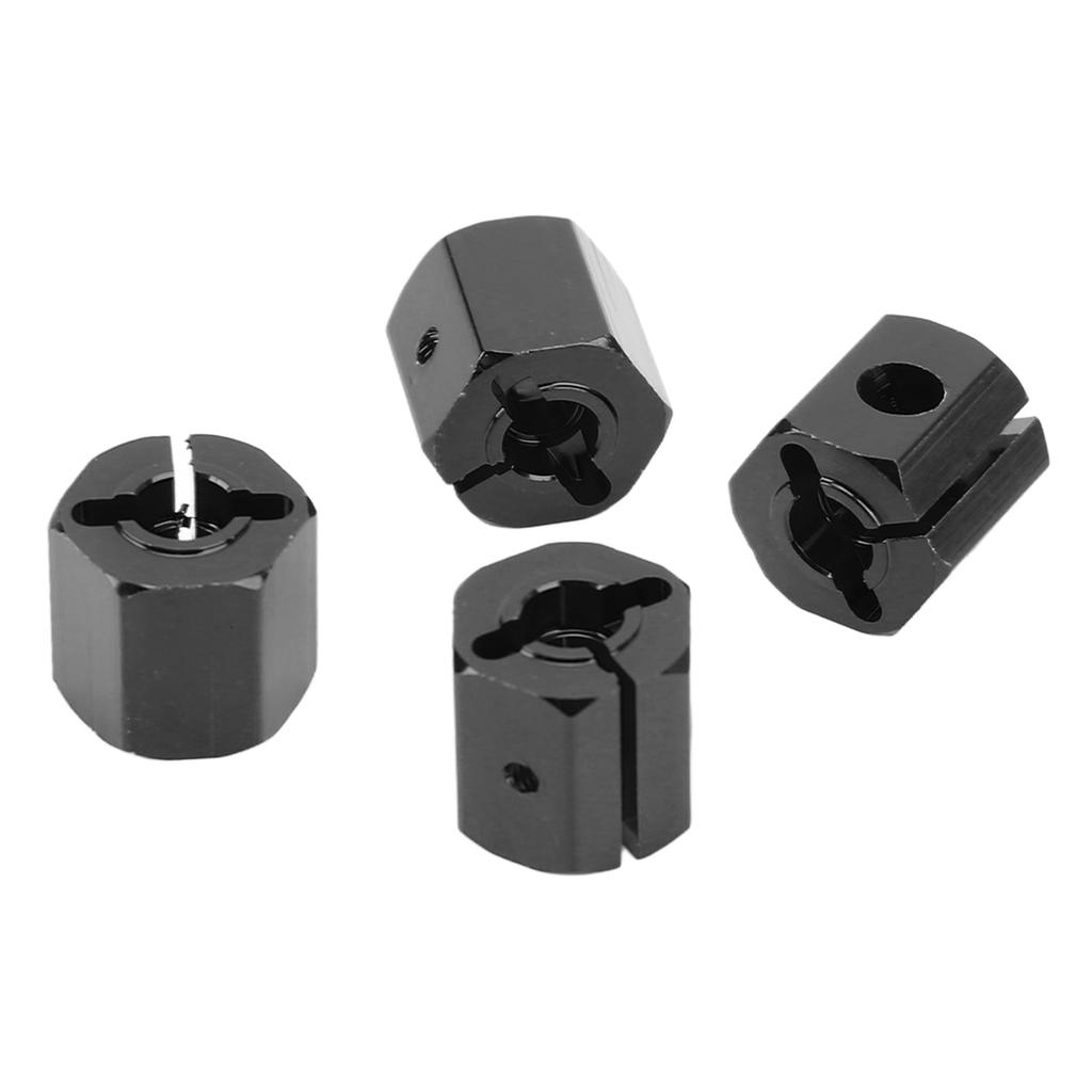 4 шт. 12 мм шестигранный адаптер из алюминиевого сплава 12 мм шестигранные ступицы колес приводные адаптеры для Axial SCX10 90046 для