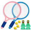 Бадминтонная ракетка roseddy для детей, легкий набор бадминтонных ракеток для детей, детский набор для бадминтона для родителей и детей, детская теннисная ракетка для бадминтона
