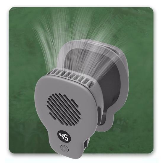 Sun Hat with Smart Fan Ventilation 360-Degree Sun Protection Adjustable Face Guard Shawl Design Outdoor Hat