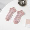 Female Spring and Summer Sweet Floral Lovely College Wind Invisible Socks