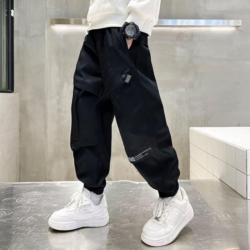 Fashion Loose Boys' Trousers Handsome Sweatpants Spring New Children's Versatile Sweatpants Children's Trousers