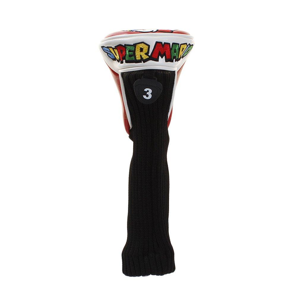 Наслаждайтесь чехлом для клюшки Caddie Bag Super Mario Headcover для драйв-вуда SMHF001 SMHF001 (Марио)