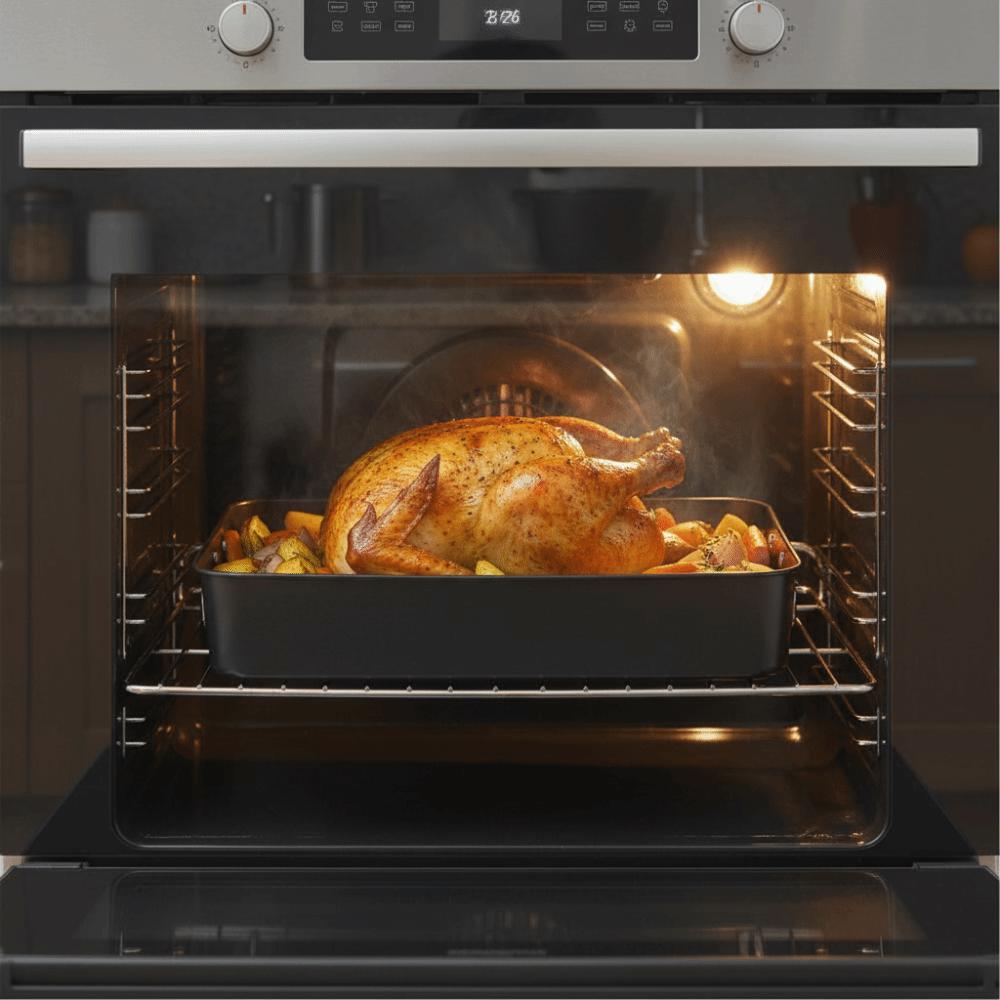 Carbon Steel Chicken Roasting Pan Rectangular Cake Pan Durable Lasagna Pan  Oven