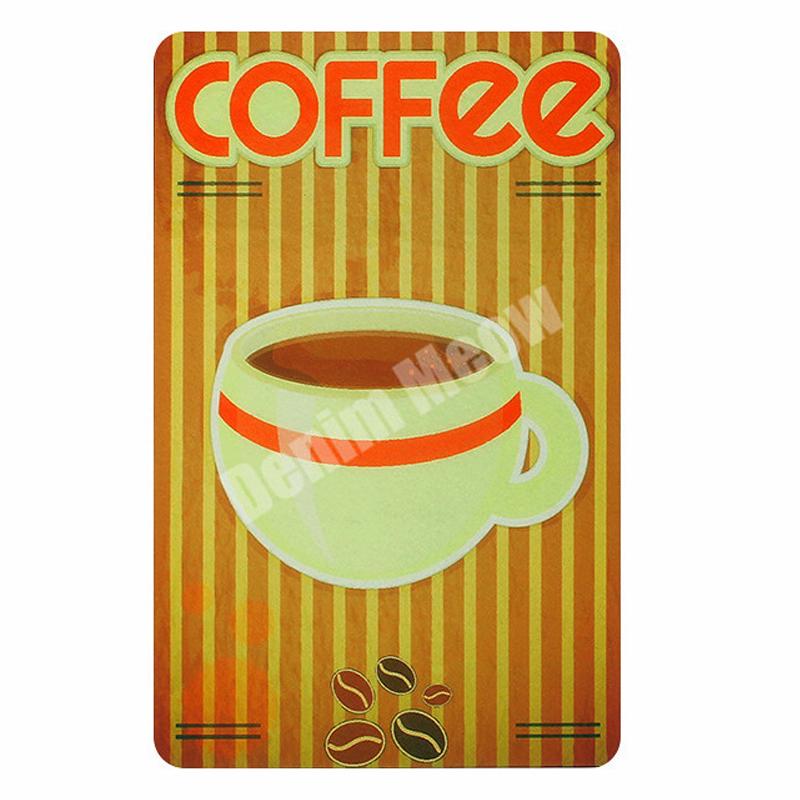 КОФЕ табличка металлические жестяные вывески паб-бар пончики декоративная тарелка мороженое запеченная настенная живопись пирог торты винтажный домашний декор A293