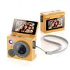 G13 HD Thumb Camera, Dual Lens, Flip Screen, Photo and Video Recording, Retro Selfie Camera, Student Camera, include 32GB memory card+card reader