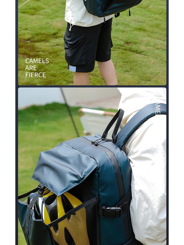 Men's High-End Large-Capacity Fashion Travel Backpack - Waterproof Laptop & Shoulder Bag