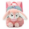Cartoon Kindergarten Backpack New Children's School Bag Cute Plush Rabbit Doll Backpack