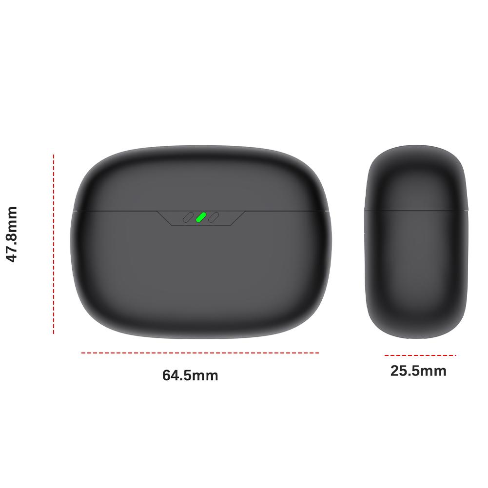 Для JBL Vibe Beam Сменный зарядный кейс Светодиодные индикаторы Зарядный бокс для наушников Гарнитуры Замена зарядного кейса Аксессуар для наушников