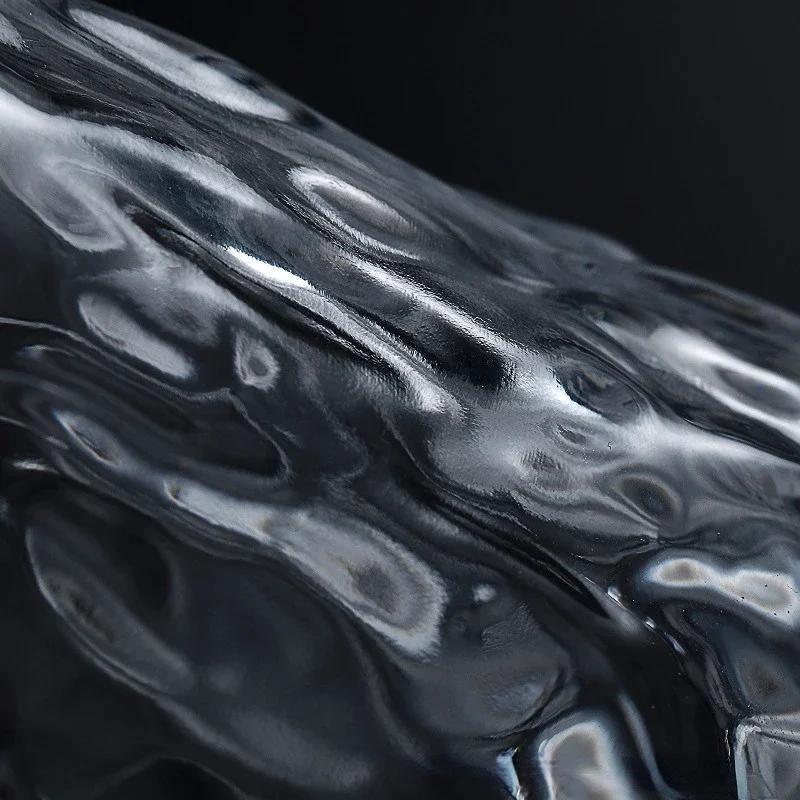 Стакан для виски японский винный бокал бытовой стеклянный винный бокал креативный узор «ледник» пивная кружка кофейные кружки