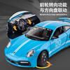 Jbcp5 1:24 модели спортивных автомобилей Porsche 911 TURBO S TARGA из сплава, литые модели, имитация, металлические игрушечные модели автомобилей, звук, свет, коллекция, подарок для детей