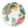 TarHong Garden Floral Dinner Меламиновая посуда, идеально подходит для улицы и PVC1105DGFL Тарелка, 27см, Ударопрочная посуда, Пластик, Безопасная, Стильная,