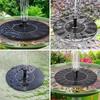 13/16cm Solar Fountain Floating Pump Water Feature Garden Pool Pond For Bird Bath/fish Tank/small Pond Outdoor Garden-Decor
