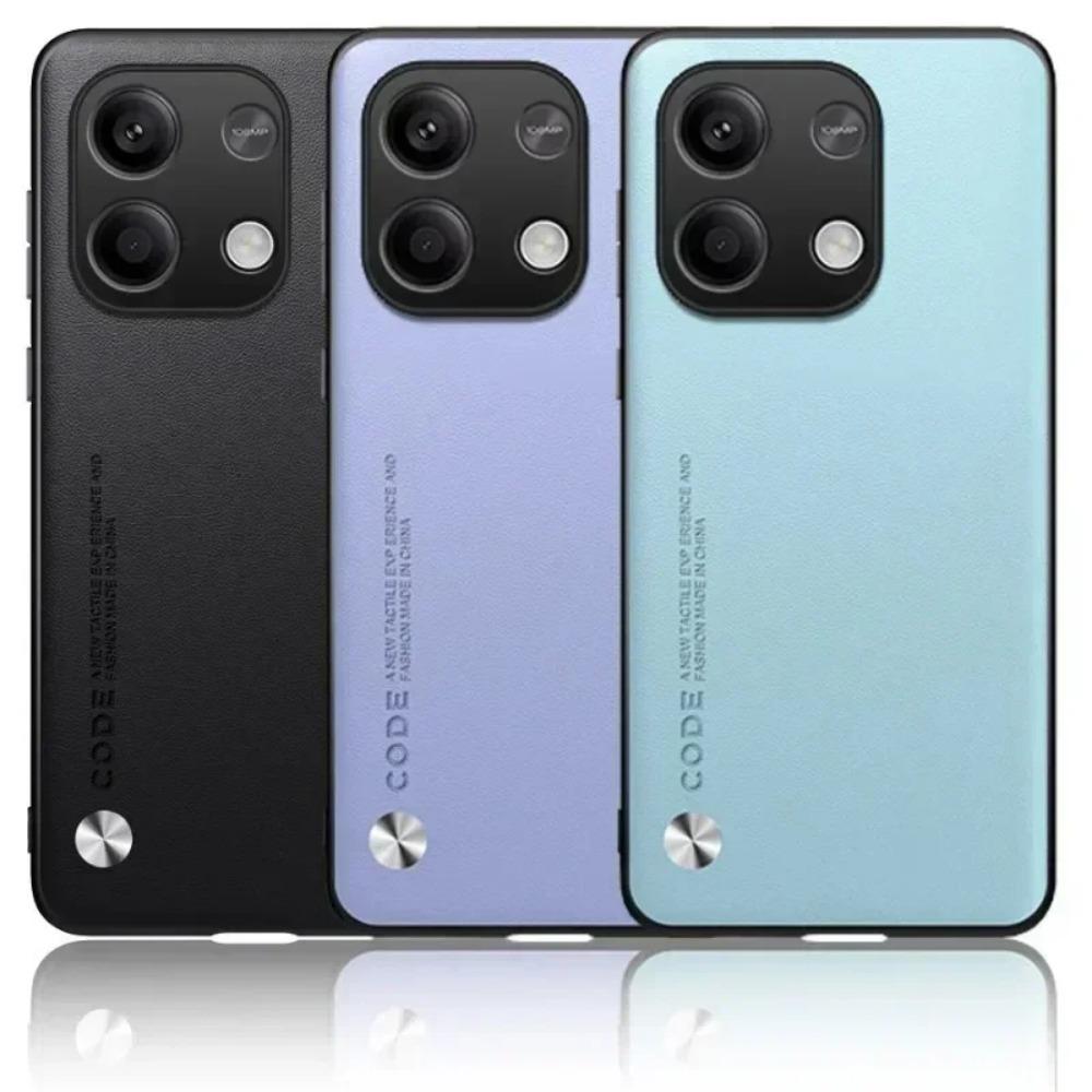 Роскошный кожаный чехол для Xiaomi Redmi Note 13 Pro 4G 12 Pro Plus 11T Pro 11S 11E 11 10 Pro Max 9S 9 Жесткий силиконовый каркас противоударный чехол для телефона