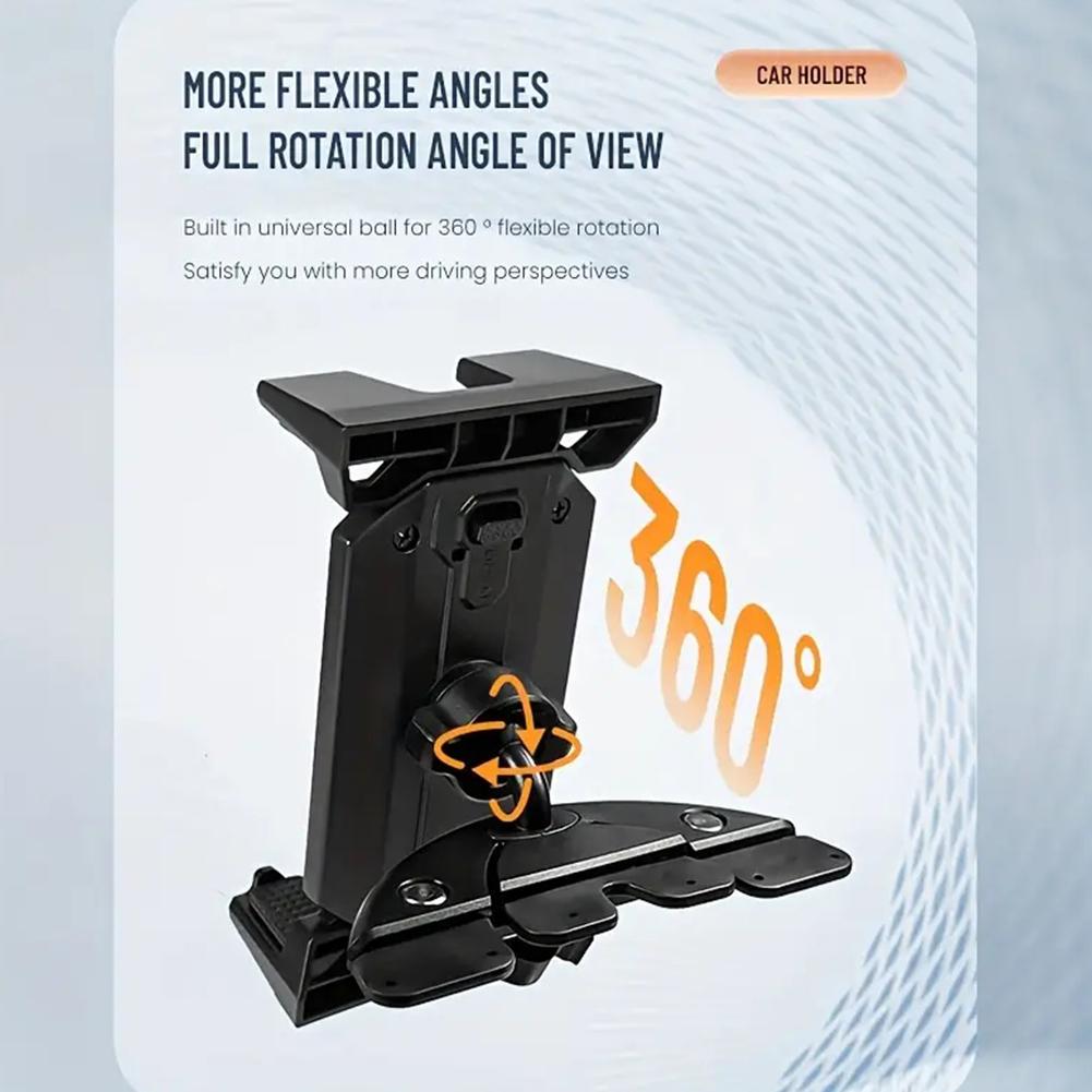 Tablet Stands Holder Car CD Slot Tablet Bracket Mobile Phone Mount Universal For IPad Pad Car Navigation Holder