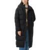 Puma Letter Print Long Hooded Down Jacket Unisex Outerwear Black 932547-01