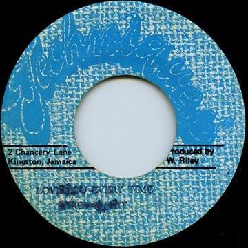 7inch Record LEROY SMART Love You Every Time NONE Techniques 1986 Jamaica Reggae Ska Dub Used