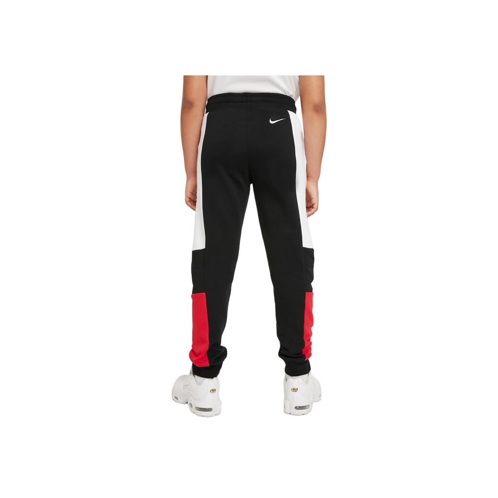 Nike Воздушные Удобные Универсальные Модные Мягкие Брюки Детские штаны Черный Белый Университетский красный DB5483-010