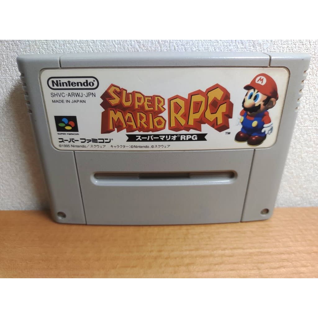 Used Super Mario RPG: Legend of the Seven Stars SFC SNES Super Famicom SHVC-ARWJ tested working Nintendo RPG NTSC-J Super Nintendo Cartridge