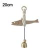 Wall Wooden Door Pendant Ultra-thin Tree Fish Ornament Lightweight Saves Space Wall-mounting Fish Hangable Pollack Charm Crafts