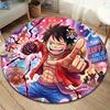 One Piece Round Area Rug Carpet Rug For Living Room Bedroom Sofa Playroom Decor Nonslip Floor Mat