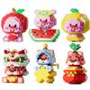 Fruit Loopy Micro Building Blocks Losto Bear Little Beaver Puzzle Model Anime Mini Brick Figure Toy For Christmas Gift