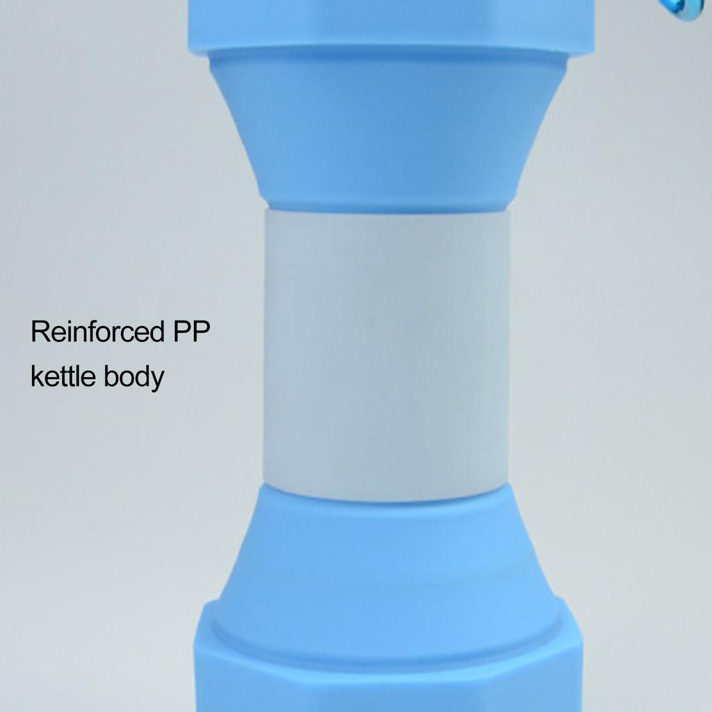 650 мл бутылка для воды большой емкости герметичный хороший уплотнитель в форме гантели тренажерный зал фитнес-спортивный чайник для воды