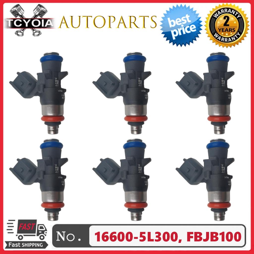 6Pcs Fuel Injectors 4627794AA 0280158313 For 2014-2017 Jeep Cherokee 3.2L V6