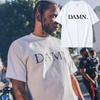 Rapper Kendrick Lamar DAMN Same Graphics T Shirt Summer Unisex Women Fashion Hip Hop Oversized TShirts Unisexs Vintage Cotton Tshirt