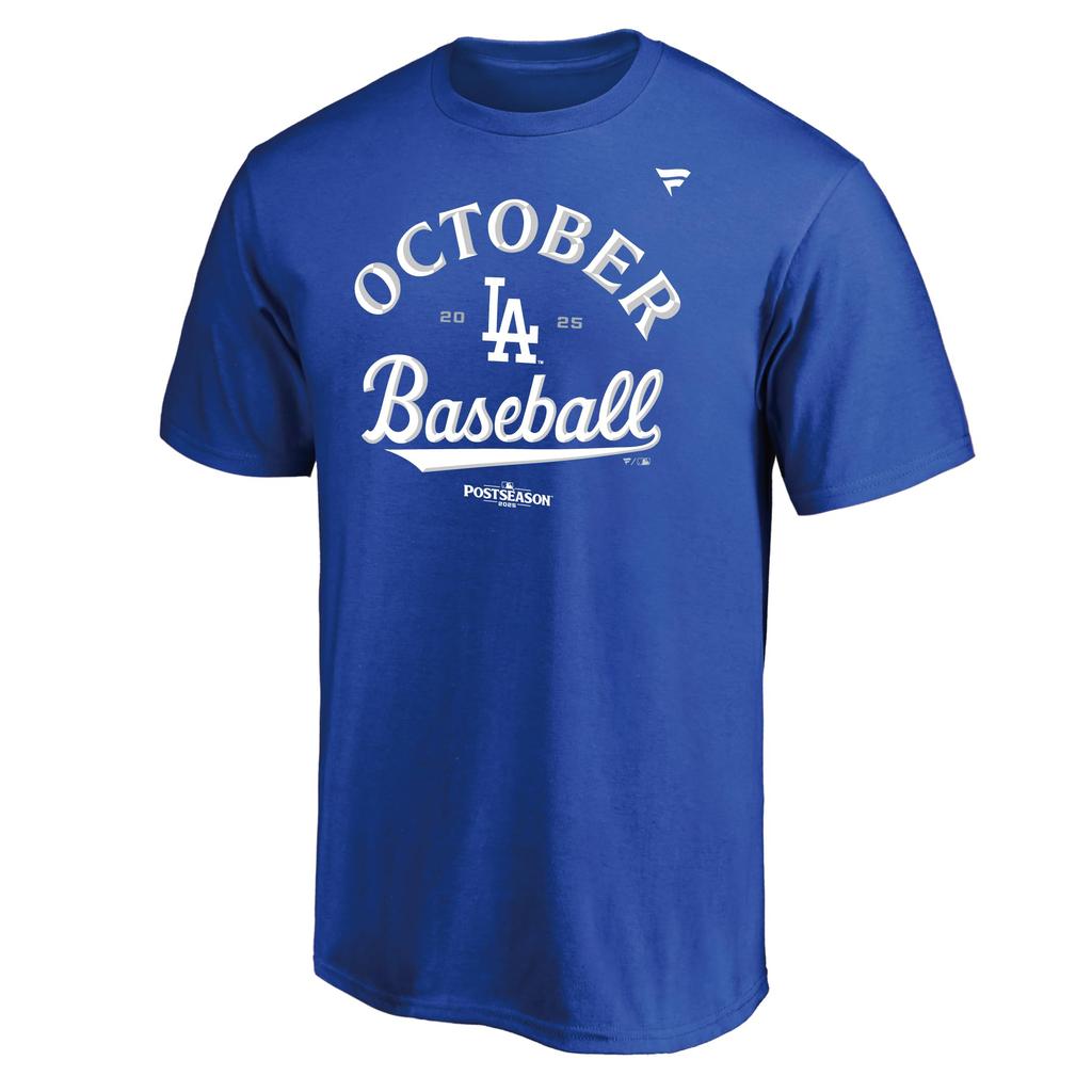 [Fanatics] Fanatics 2025 MLB Постсезон Los Angeles Dodgers NL West Division Постсезон Раздевалка Футболка ML25AS153 СИНИЙ (СИНИЙ)