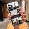Лондонская эстетика Чехол для телефона Carcasa Funda Для iPhone 17 Pro Max Air 17 16 15 14 13 Pro Max 15 16 Pro 15Plus