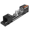 Mini Lathe Machine, 2.76 in x 6.3 in, 24VDC 96W Mini Wood Lathe Tools Milling Machine Accessories, 7 Speeds 4220/5300/5650/6350/6660/7050/8450 RPM,