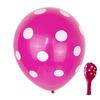 10pcs 12 Inch Clear Transparent Latex Polka Dots Balloons Wedding Birthday Balloons Decoration