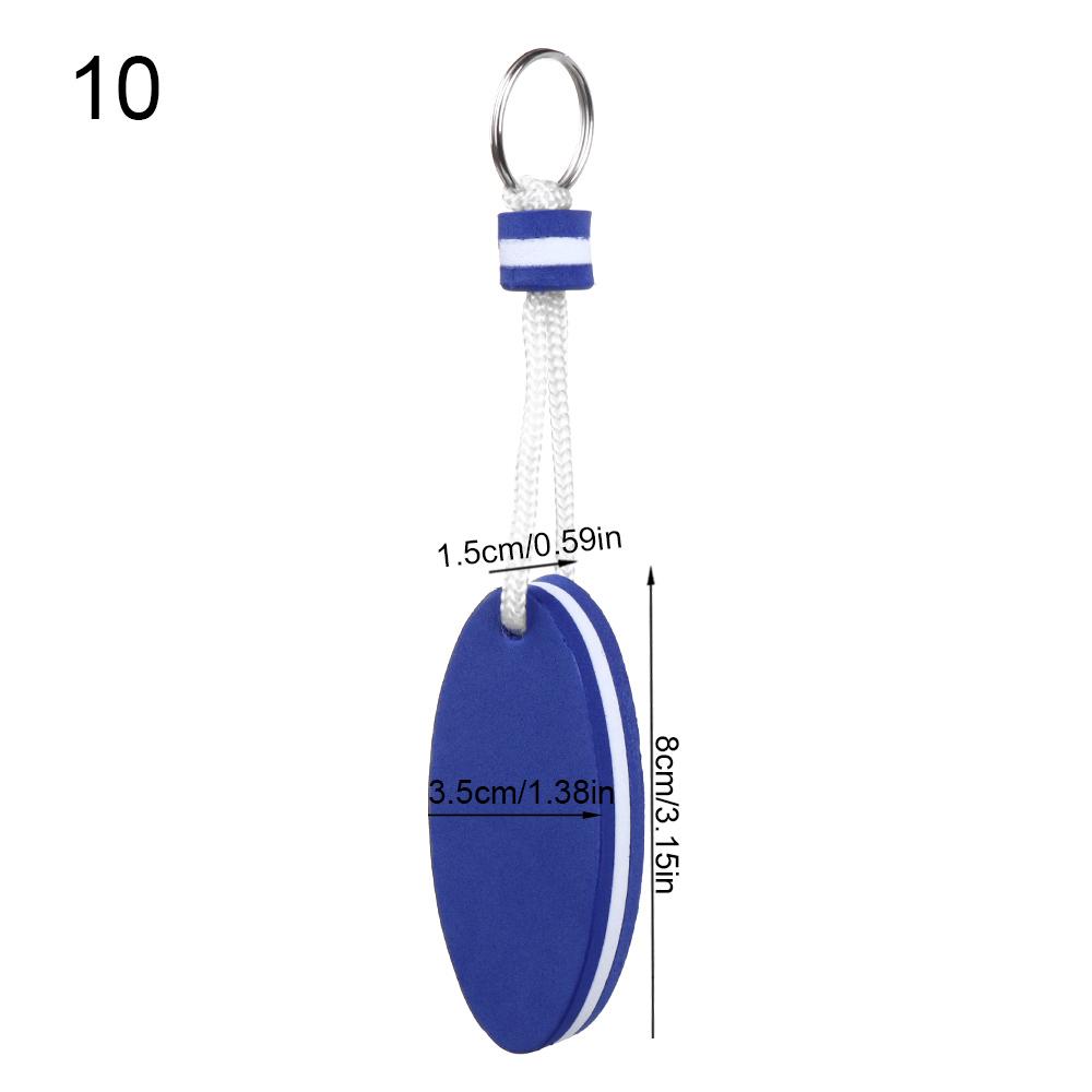 Accessories Boating Sea Water Floating Keychain Pool Parts Key Pendant Sailing Fishing Keyring