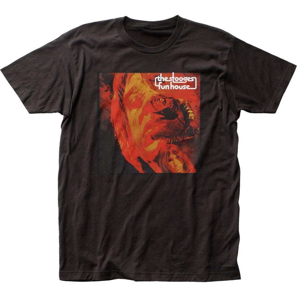 Iggy Pop Fun House Mens T Shirt Music Classic Stooges Band Tee New Black Unisex T-Shirt