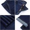 Men's Flared Jeans Boot Cut Leg Flared Male Designer Classic Denim Jeans Men's Mid Rise Stretch Loose Jeans
