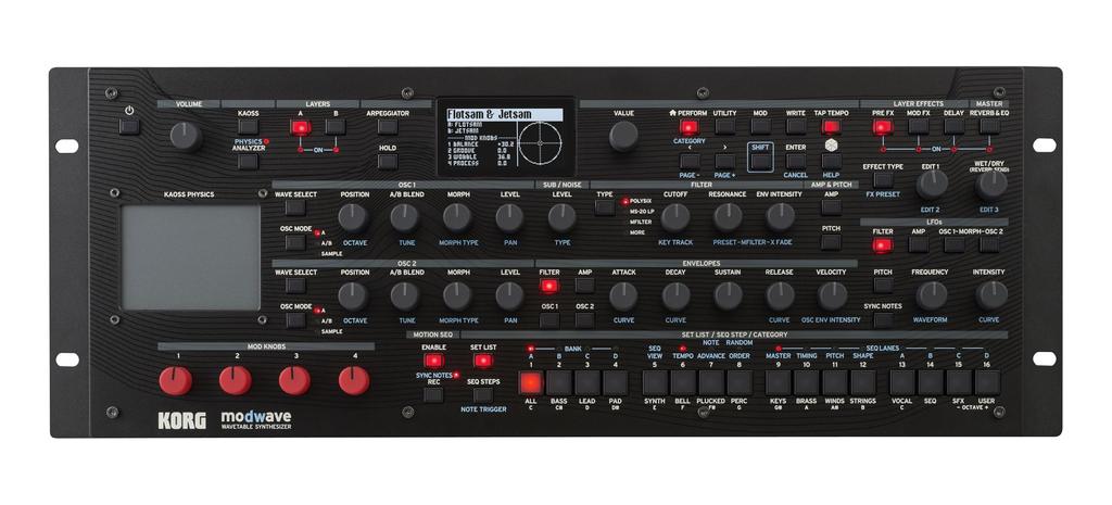 KORG Module WAVETABLE SYNTHESIZER KORG/modwave (MODWAVE-M)