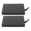 2Pcs Console Internal Hard Drive Enclosure for XBOX 360 Slim Replacement HDD Case Shell  (Not